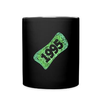 Jahr 1995 - Tasse einfarbig - Schwarz - Vorne
