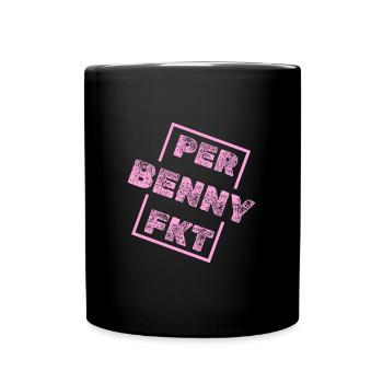 Geschenk für Benny - Tasse einfarbig - Schwarz - Vorne