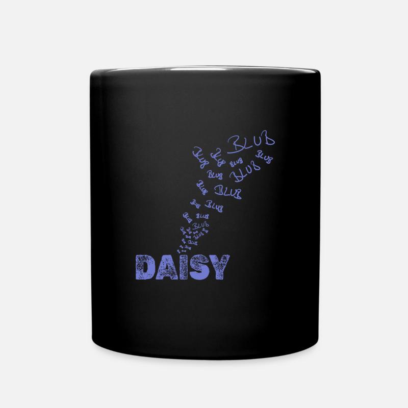 Daisy - Tasse einfarbig - Schwarz