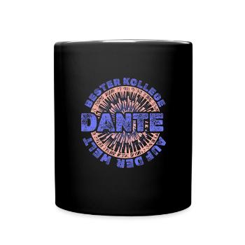 Vorname Dante - Tasse einfarbig - Schwarz - Vorne