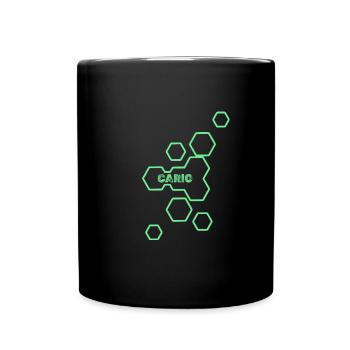 Name Carlo - Full Colour Mug - black - Front