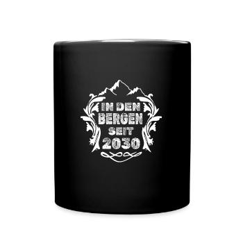Retro 2030 - Full Colour Mug - black - Front
