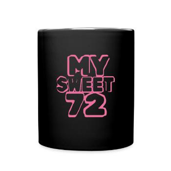72 - Full Colour Mug - black - Front