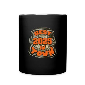 Town 2025 - Tasse einfarbig - Schwarz - Vorne