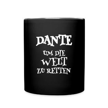 Dante as Saviour - Full Colour Mug - black - Front
