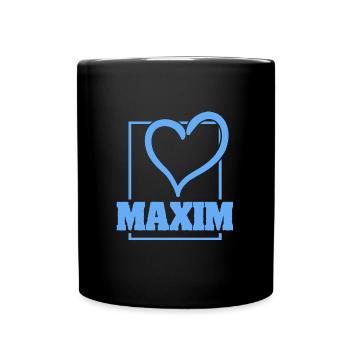 Baccalauréat Maxim - Mug uni - noir - Devant
