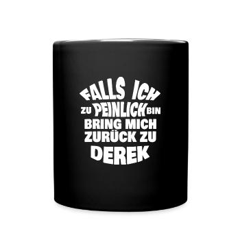 Cadeau pour Derek - Mug uni - noir - Devant