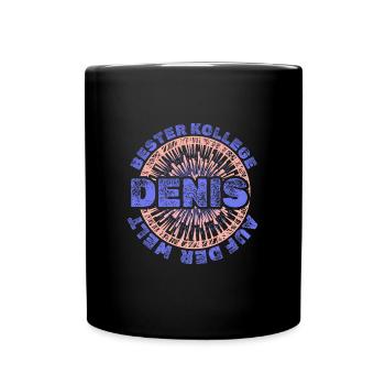 Gift for Denis - Full Colour Mug - black - Front