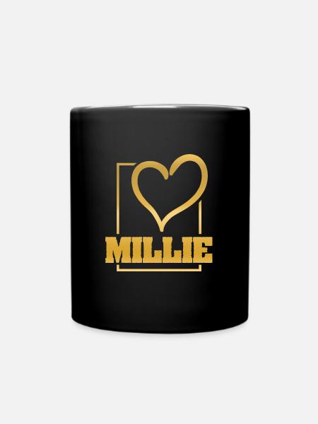 Millie - Tasse einfarbig - Schwarz