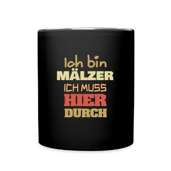 Profession Mälzer - Mug uni - noir - Devant