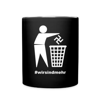 Nous sommes plus - Mug uni - noir - Devant
