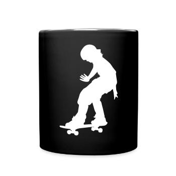 Skater - Full Colour Mug - black - Front