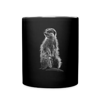 Meerkat - Full Colour Mug - black - Front