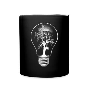 Tree light - Mug uni - noir - Devant