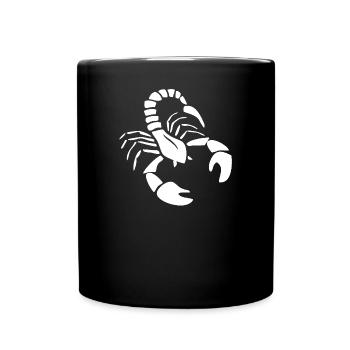 Scorpion - Mug uni - noir - Devant