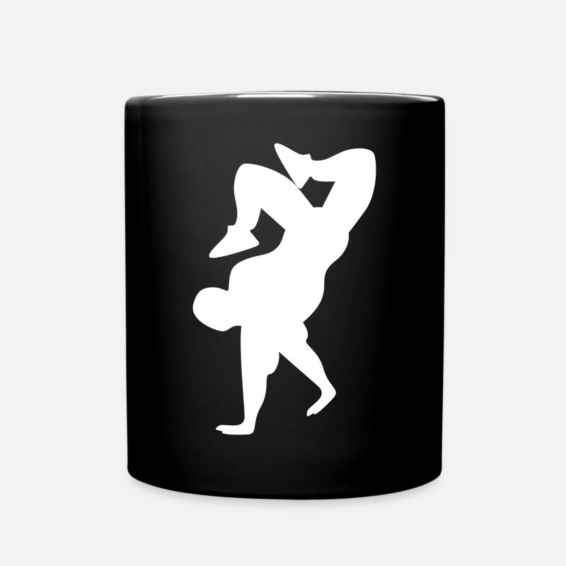 Breakdance - Tasse einfarbig - Schwarz