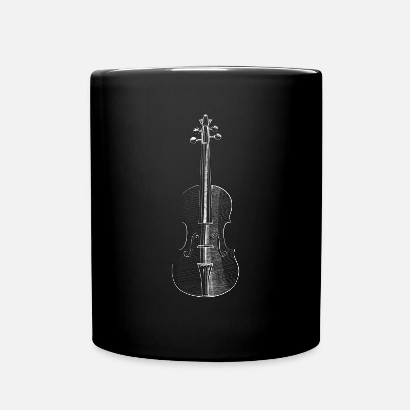 Violon - Mug uni - noir