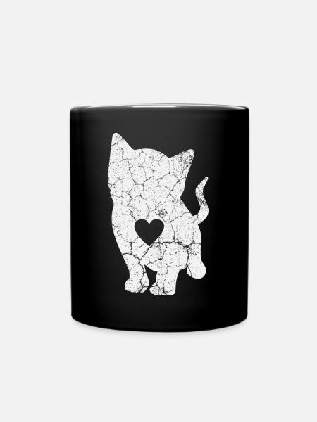 Cat Cats - Full Colour Mug - black
