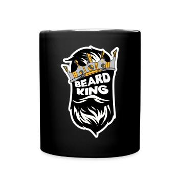 Beard Masculinity Statement Beard Hairstyle Beard Wearer - Full Colour Mug - black - Front