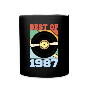Best of 1987 - Tasse einfarbig - Schwarz - Vorne