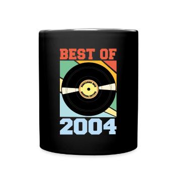 Best of 2004 - Tasse einfarbig - Schwarz - Vorne