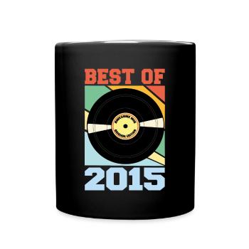Best of 2015 - Tasse einfarbig - Schwarz - Vorne