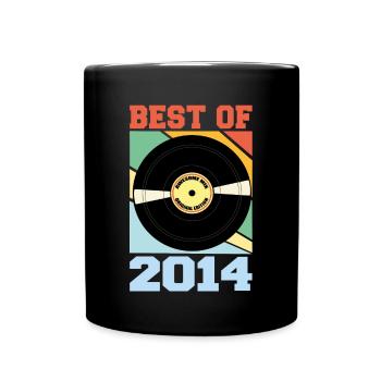 Best of 2014 - Tasse einfarbig - Schwarz - Vorne