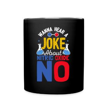 Vous voulez entendre une blague NON Scientifique drôle Science - Mug uni - noir - Devant