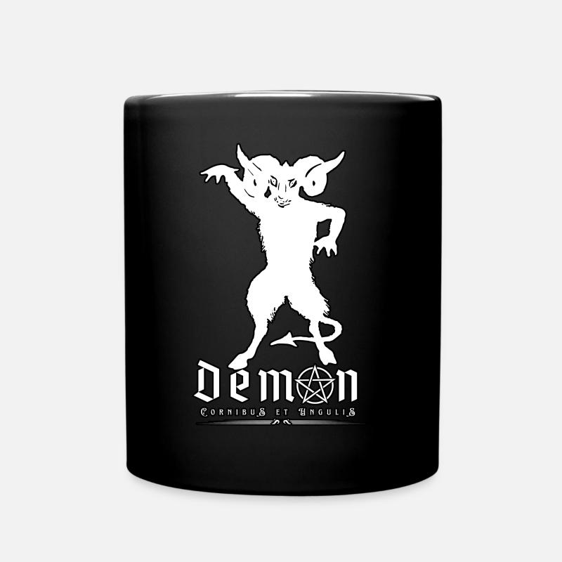Demon Hörner und Hufe - Tasse einfarbig - Schwarz