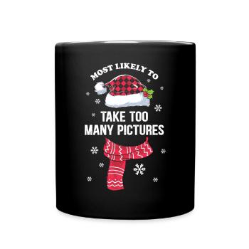 Cadeaux de Noël Noël - Mug uni - noir - Devant