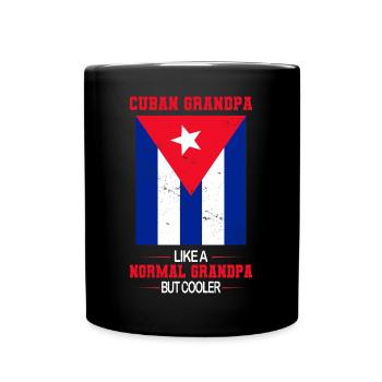 Cuban - Full Colour Mug - black - Front