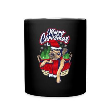 Cadeaux de Noël Noël - Mug uni - noir - Devant