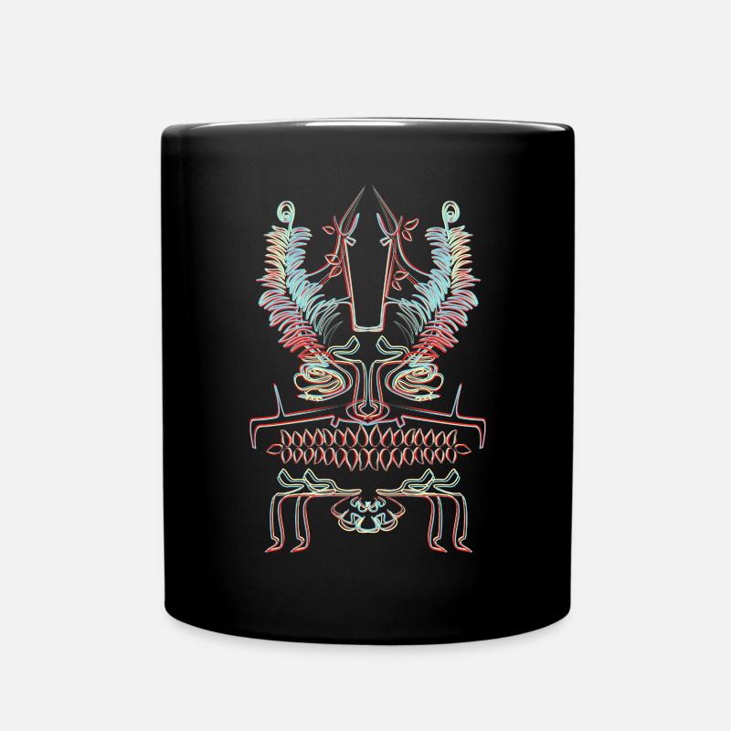 Abstraction psycho - Mug uni - noir