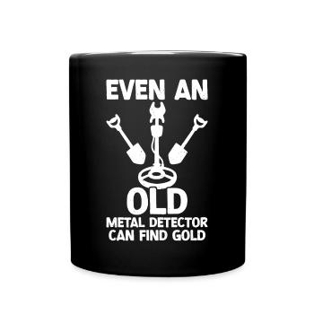 Détecteur de métaux - Mug uni - noir - Devant
