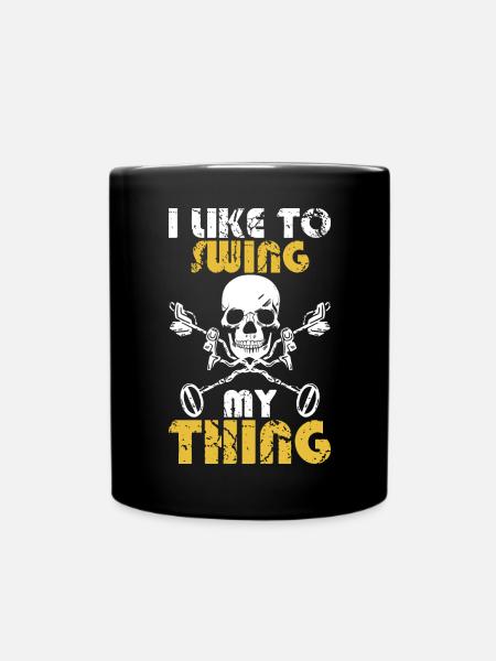 Metalldetektor - Tasse einfarbig - Schwarz