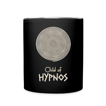 Child of Hypnos – Percy Jackson inspired design - Full Colour Mug - black - Front