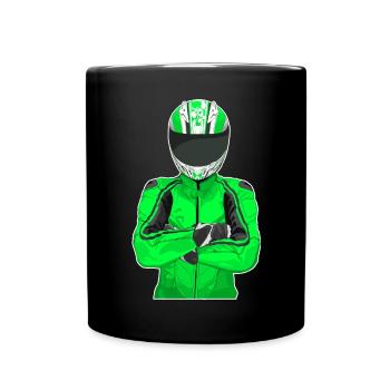 Moto Lifestyle / Moto / Moto motard - Mug uni - noir - Devant