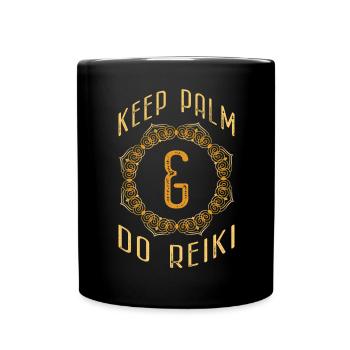 Praticiens de Reiki & Maître Reiki - Mug uni - noir - Devant
