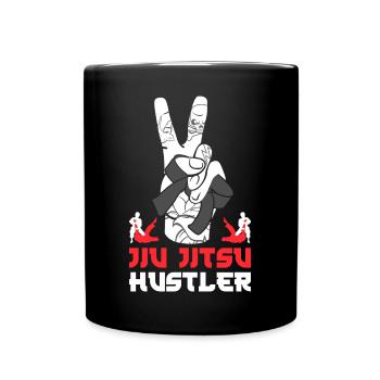 Brazilian Jiu Jitsu MMA Bjj Hugger - Tasse einfarbig - Schwarz - Vorne