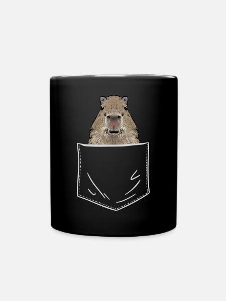 Rongeur Capybara - Mug uni - noir
