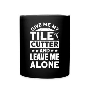 Flooring Flooring Installer Tiler Flooring - Full Colour Mug - black - Front