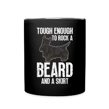 Scottish Terrier Scottie Dog - Full Colour Mug - black - Front