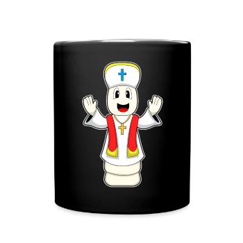 Pièce d’échecs Bishop Chess - Mug uni - noir - Devant