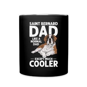 St. Bernard St. Bernard Dog Dog - Full Colour Mug - black - Front
