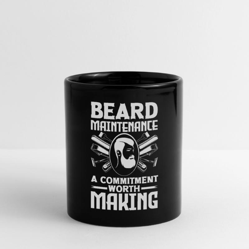 Beard maintenance A commitment worth making Tasse einfarbig