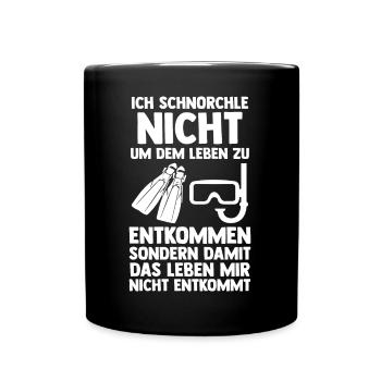 Schullehrerin Lehrerin - Tasse einfarbig - Schwarz - Vorne