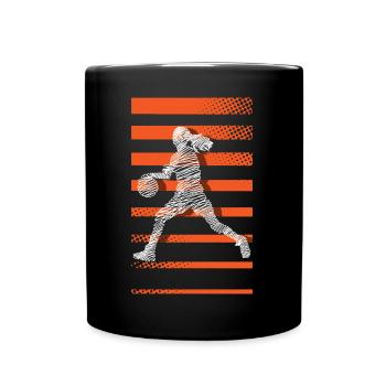 Basketball Basketball Women Basketball - Full Colour Mug - black - Front