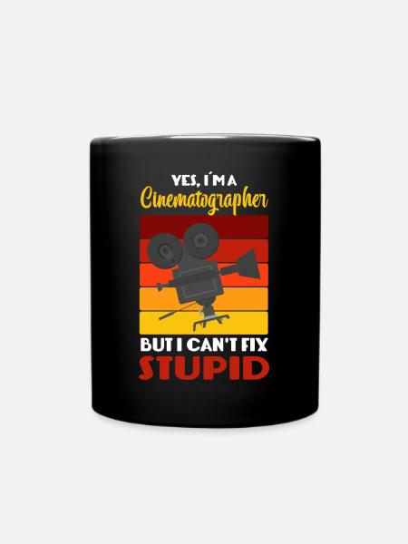 Directeur de la photographie Cinéma Passionné de cinéma - Mug uni - noir