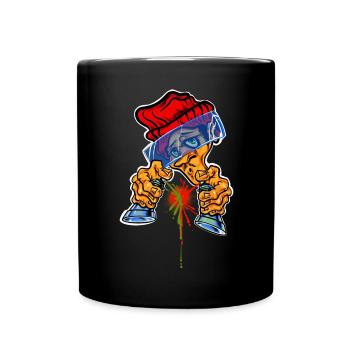 Spray Can Master - Full Colour Mug - black - Front