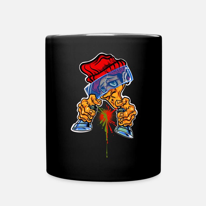 Bombe aérosol Master - Mug uni - noir